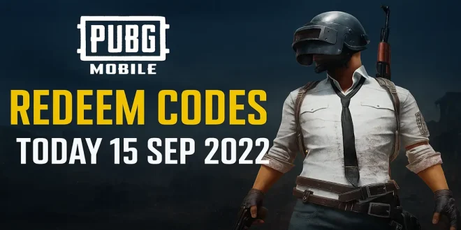 PUBG Mobile Redeem Codes